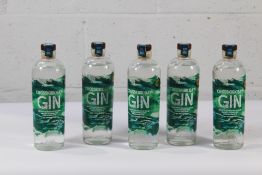 Five Crosskirk Bay Gin's 5 x 700ml.