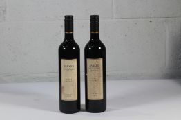 Two Parker Coonawarra Estate First Growth Vintage 2012 Red Wines 2 x 750ml Labels Slightly Distresse