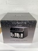 Climatik Kitchen 8L Dual Basket Air Fryer.