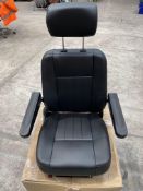 Forklift/Materials Handling Chair - Black.