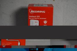 Redring Instant I3V Manual Electric Hand Wash 3.0KW, White. Untested, Inbox