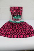 Boden Pink and Green Floral Mini Skirts, 13-14Y, (Thirty Five Items).