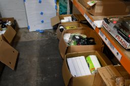 Four Boxes of Assorted Miscellaneous Goods, Including Items such as, Homeware, Stationary and More