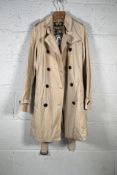 Burberry Kensington Trench Coat (UK 10) (Some marks on front) (Pre-owned).