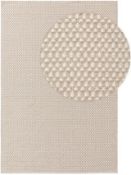 Benuta Hector Wool Rug - Beige - 200 x 300cm - As New (Stock image).