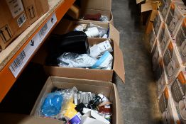 Four Boxes of Assorted Miscellaneous Goods, Including Items such as, Homeware, Stationary and More