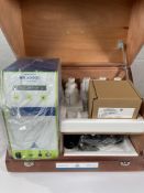 Metaltech ME3000T Electrochemical Laser Etching Machine with Case and Accessories.