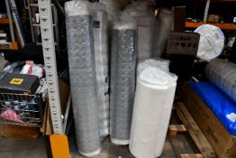 Seven Assorted Mattresses in Varied Sizes and Conditions. Viewing is Advised.