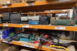 Quantity of Tools to include MacTools, Dewalt, Site, Bosch, Einhell and Mac Allister (All Pre-owned)