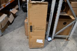 Vida Designs, Shoe Cabinet with three draws, Black. In Box Unchecked