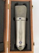 Neumann U 87 Ai Large-Diaphragm Condenser Microphone - Pre-Owned (some small indentations).