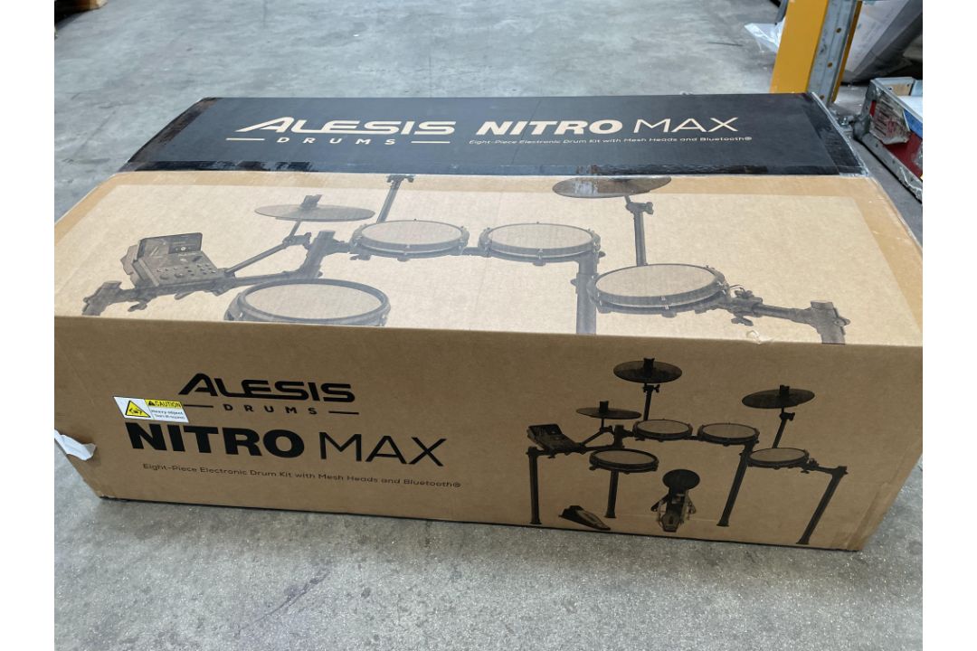 An Alesis Nitro Max electronic Drum Kit. As New in Box. - Image 2 of 4