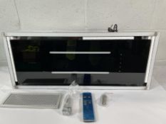 Klarstein High Line Ceiling Hood CGCH3- Highline-77 (Viewing recommended).