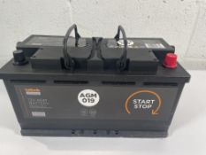 Halfords AGM109 Car Battery - New.