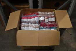 Box of Rico Wool, Includes Ricobaby and Essentials, Various Colours. (Approximately 300 Balls)