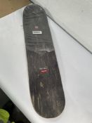 Supreme Camo Logo Skateboard Deck - Blue FW20SB6 (New but has some scratches).
