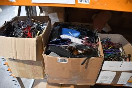 Three Boxes of Assorted Pre-owned Glasses, Sunglasses and Glasses Cases.