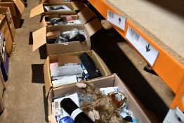 Five Boxes of Assorted Miscellaneous Goods, Including Items such as, Homeware, Stationary and More