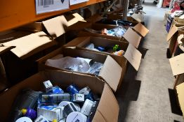 Five Boxes of Assorted Miscellaneous Goods, Including Items such as, Homeware, Stationary and More