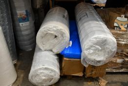 Six Assorted Mattresses in Varied Sizes and Conditions. Viewing is Advised