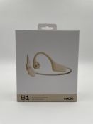 Twenty as new Sudio B1 Bone Conduction Open-Ear Wireless Headphones in White (EAN: 7350071383803) (B
