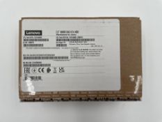 An as new Lenovo ThinkSystem 2.5in 600GB 10K SAS 12Gb Hot Swap HDD (Box sealed).