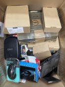 Assorted new and pre-owned IT and electrical items (All items sold as seen).