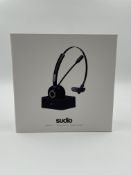 Thirty as new Sudio Tugg Wireless Bluetooth Headsets in Black (EAN: 7350071385425).