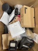 Assorted new and pre-owned electrical items and accessories (All items sold as seen).