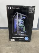 As new Thermaltake The Tower 900 Computer Case (Box opened, some damage to packaging).