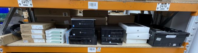 Assorted new and pre-owned IT and electrical items (See description).