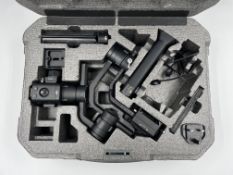 A pre-owned DJI Ronin-S Three-Axis Motorized Gimbal with case (Untested, sold as seen).
