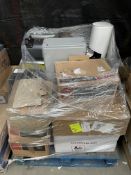 A pallet of assorted new and pre-owned IT/electrical items & accessories (All items sold as seen).