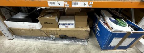 Assorted new and pre-owned IT and electrical items (All items sold as seen).