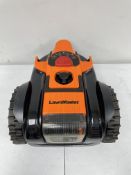 Pre-owned LawnMaster VBRM-16 Robotic Lawnmower (Boxed, charger and battery included).