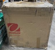 As new Ohaus Explorer EX225D Semi-Micro Analytical Balance (Manuals & certification included) (Box o