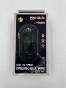 Forty as new POWERplus Jaguar Solar Powered Speaker/Powerbanks (EAN: 8717853702778).