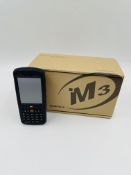 Ten as new M3 Mobile Black PDA Barcode Scanners with cradle chargers (Boxed).