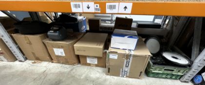 Assorted new and pre-owned IT and electrical items (All items sold as seen).