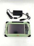 Pre-owned Leica CS25 Rugged Surveying Tablet with 12v Vehicle Charger.