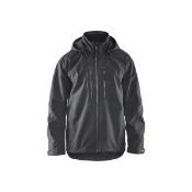 Blaklader 4890 Lightweight Lined Shell Jacket - Dark Grey/Black - XL (stock image).