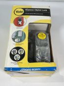 Yale Keyless Digital Lock (Damage to box).
