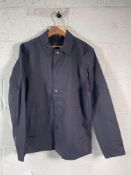 AlphaTauri Waterproof Taurobran Overshirt WROTE V1.Y8.01 - Navy - Size L (13 L).