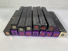 A box of Nespresso Coffee Pods, including Appeggio, Ristretto, Festive Black Espresso. (15 Sleeves).