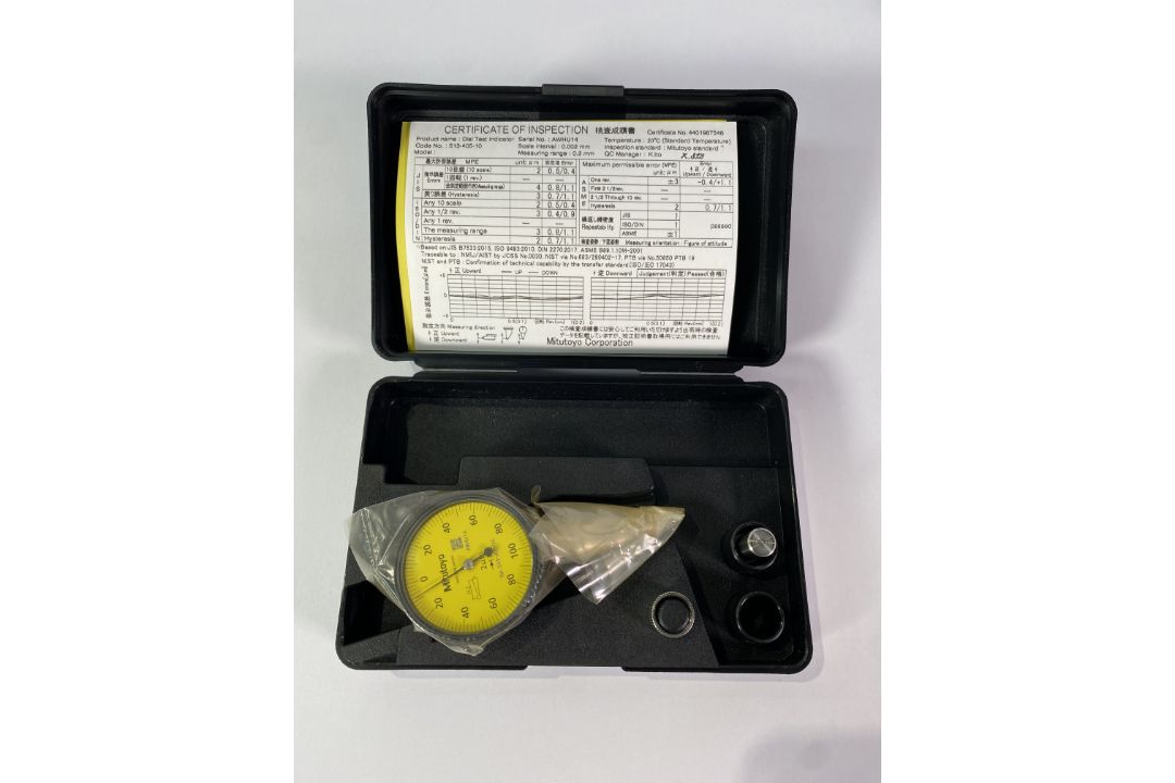 Mitutoyo Dial Tester Kit (513-405-10E) (Maybe Incomplete).