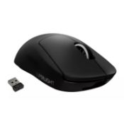 A Logitech G Pro X Superlight Wireless Mouse in Black (EAN: 5099206090460).