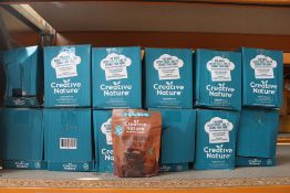 Twelve Boxes Of Six Creative Nature Fudge Brownie Baking Mixes, 250g per Sachet BB 23/04/2025.