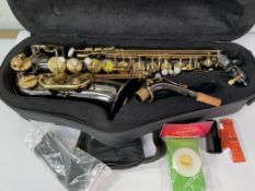 Trevor James 'The Horn' Alto Saxophone (with case and some accessories) - Pre-Owned.