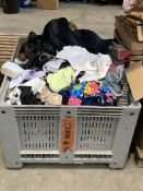 A large quantity of assorted pre-owned/used Clothing and Accessories (Stillage not Included).