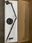 Vipp 525 Floor Reading Lamp, Black. As New in Box. (UK adapter required).